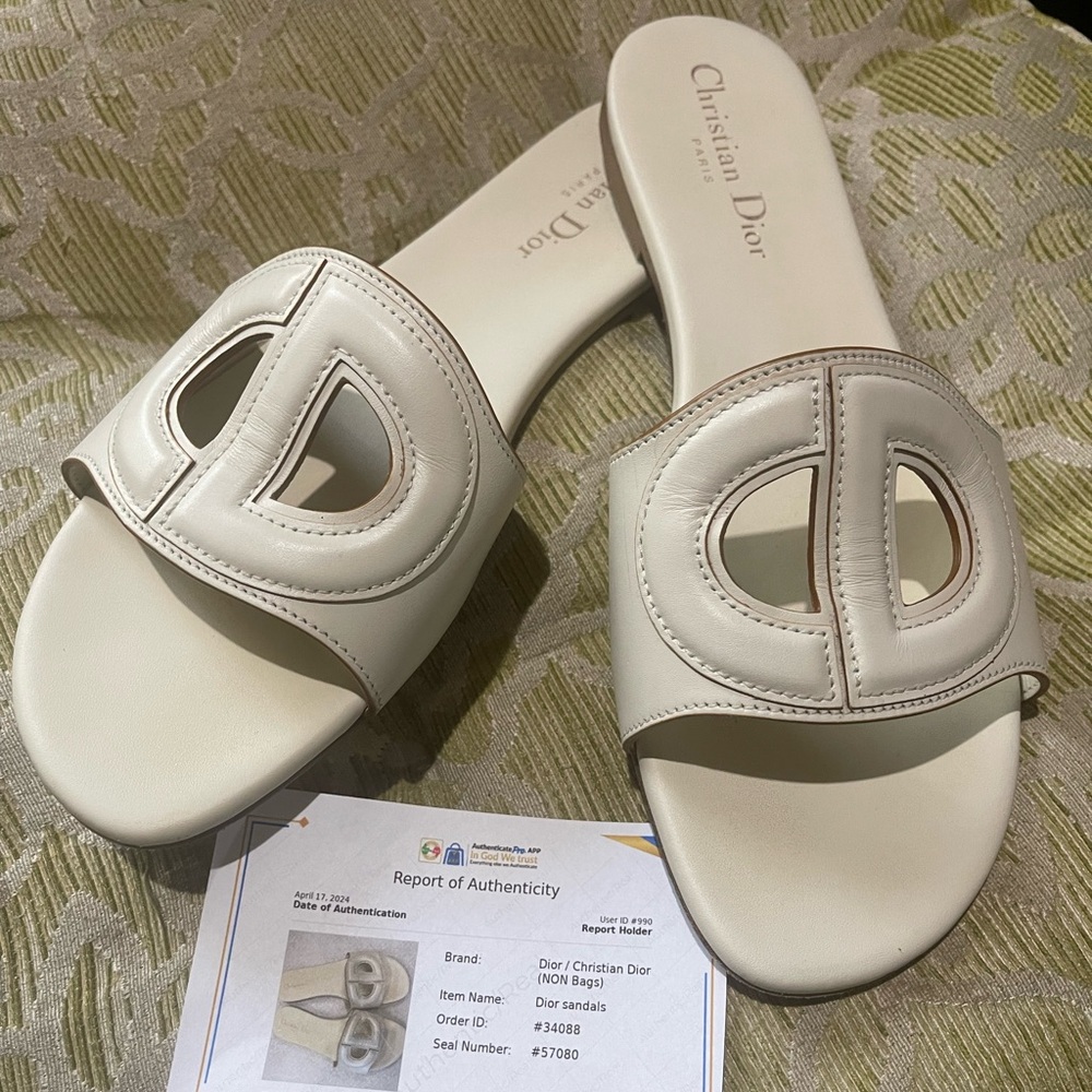 Christian Dior D -Slides